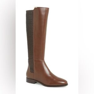 Cole Haan Rockland Chestnut Brown Leather Riding Boots size 6.5